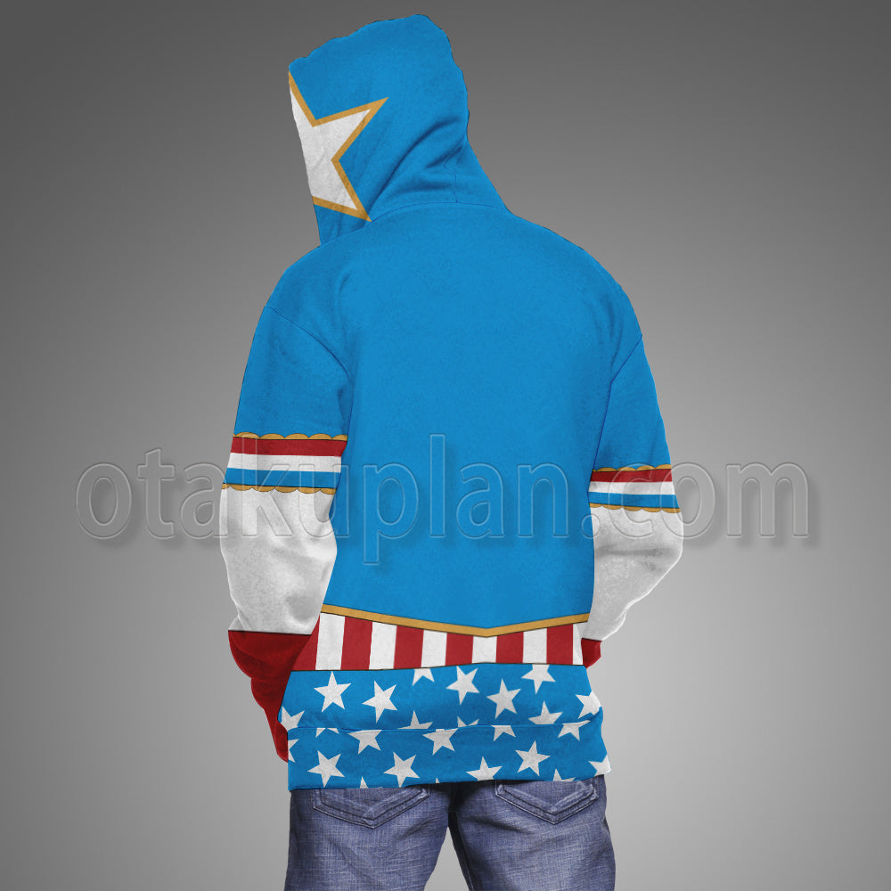 The Venture Bros Cal Stars And Garters Combat Uniform Cosplay Hoodie