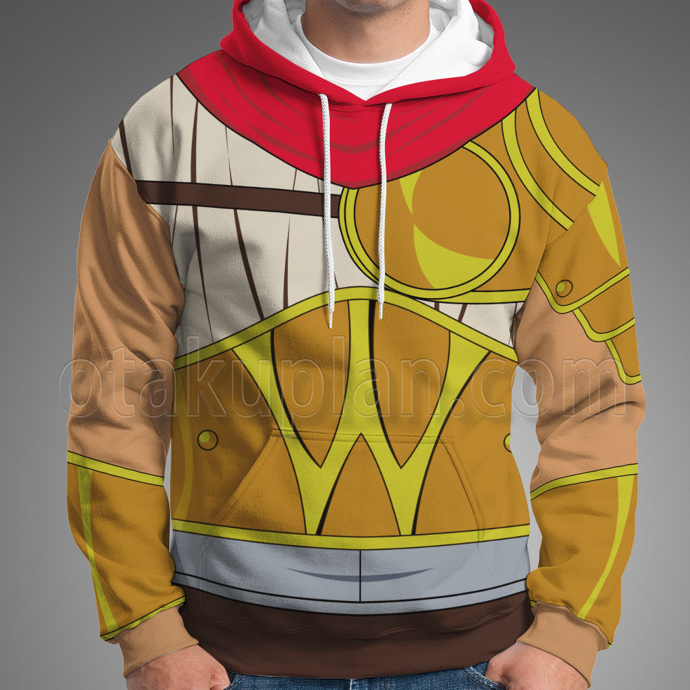 The Venture Bros Cal Warriana Combat Armor Cosplay Hoodie