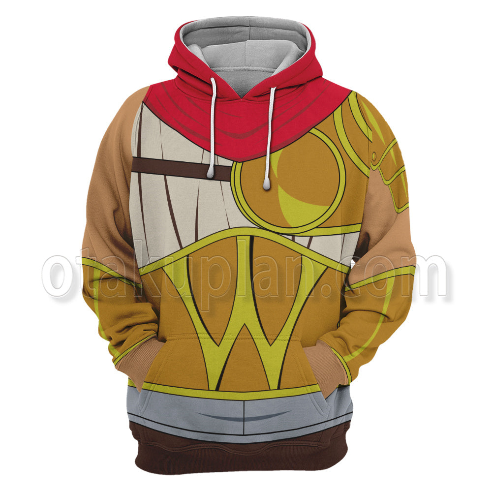 The Venture Bros Cal Warriana Combat Armor Cosplay Hoodie