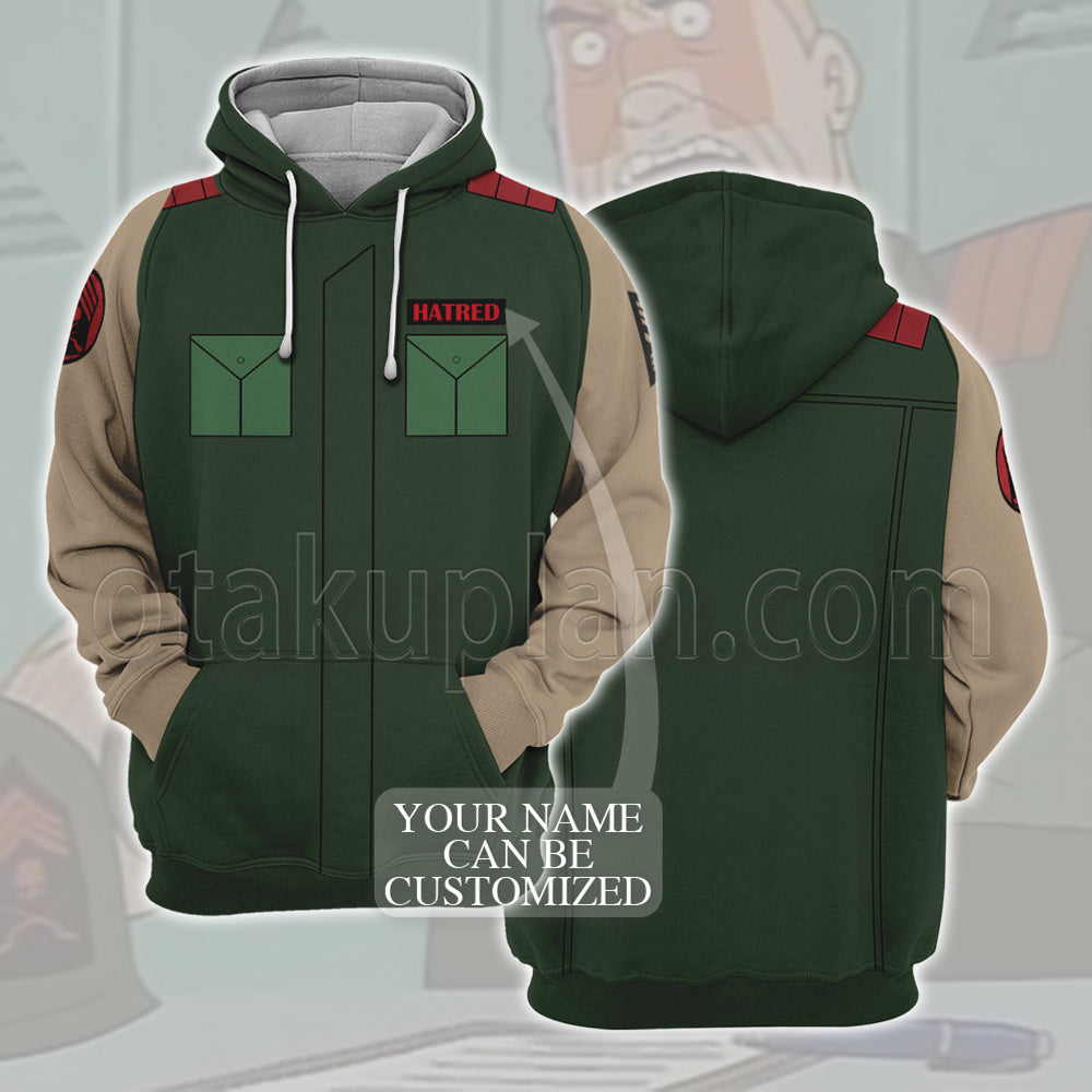 The Venture Bros Military Custom Uniforms Cosplay Hoodie
