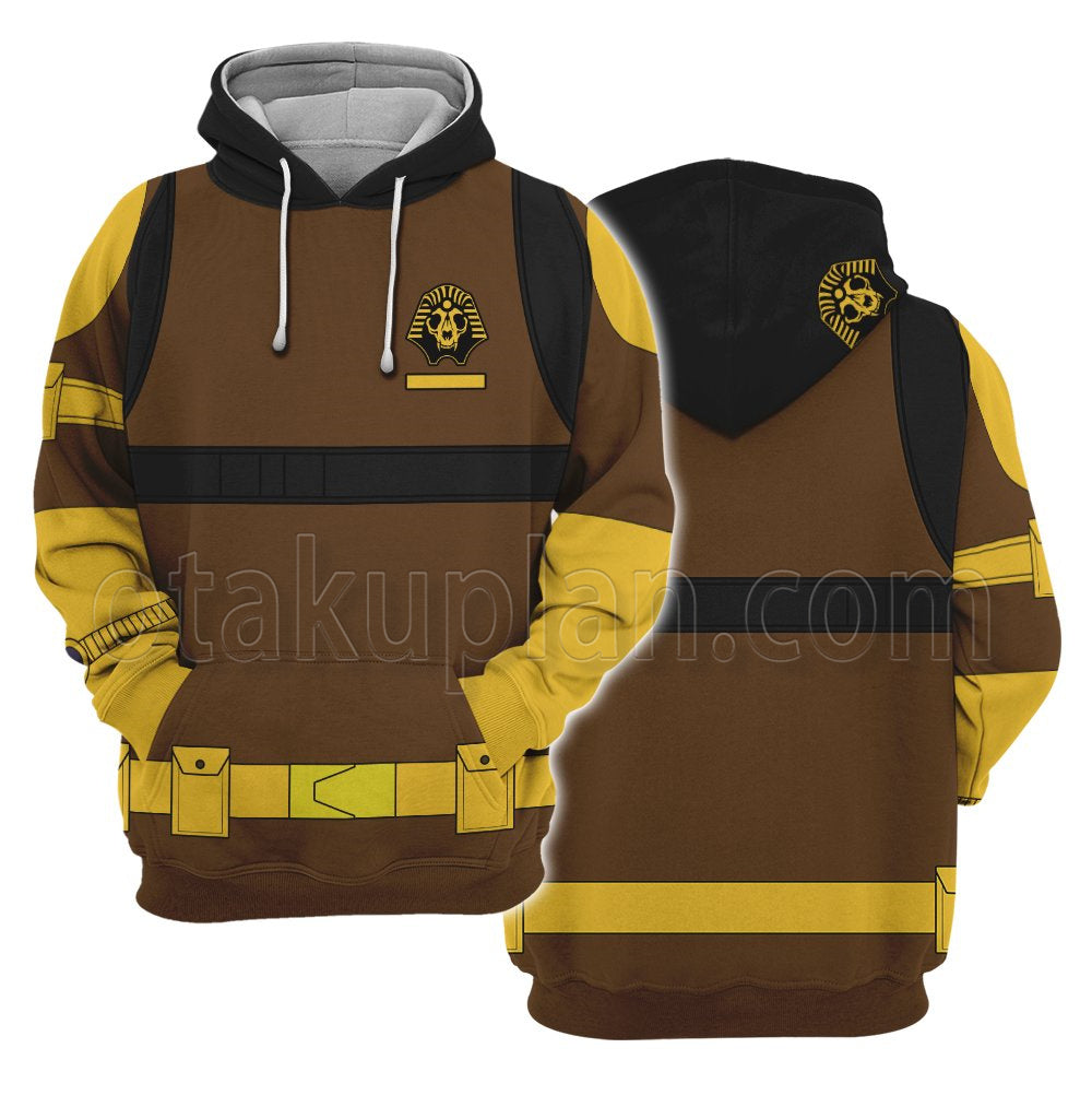 The Venture Bros New Sphinxh Unter Gathers Standard Uniform Cosplay Hoodie