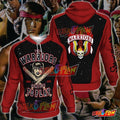 The Warriors All Over Print Pullover Hoodie V2