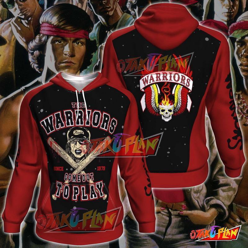 The Warriors All Over Print Pullover Hoodie V2
