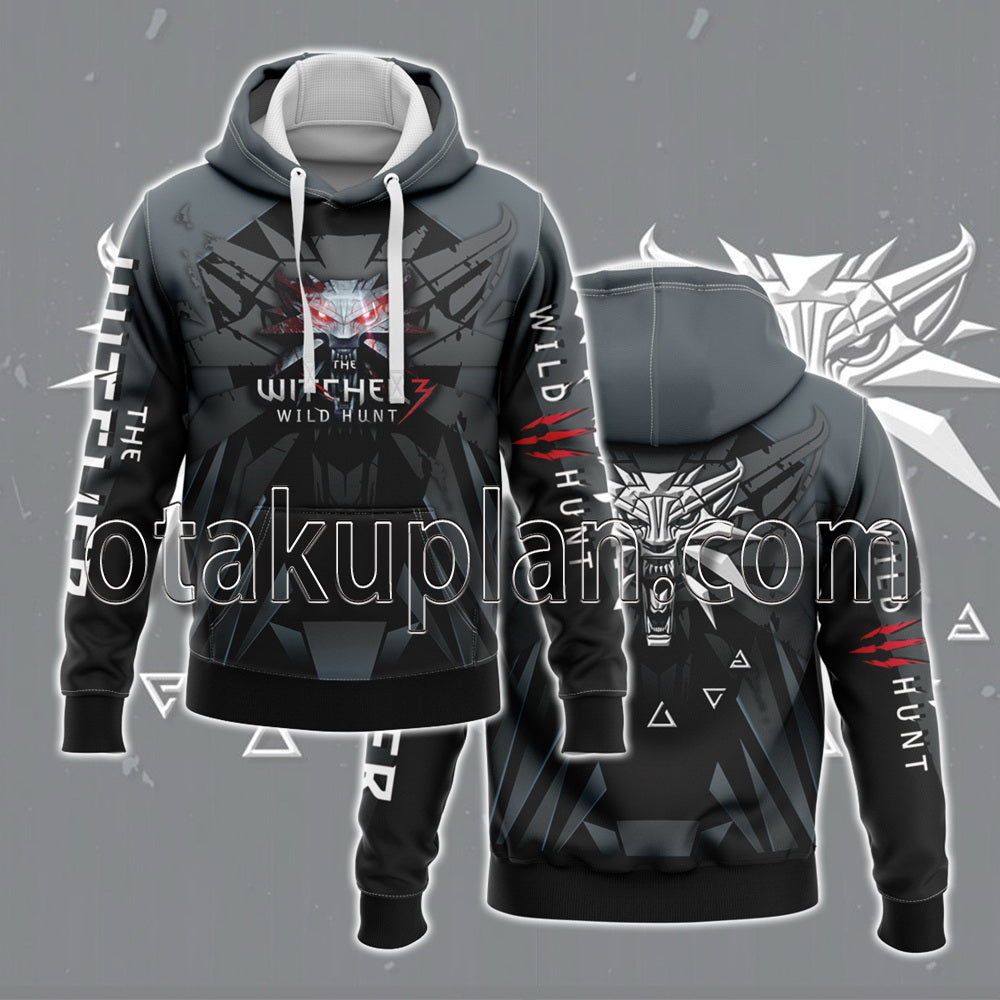 The Witcher 3 Wild Hunt Grey Hoodie