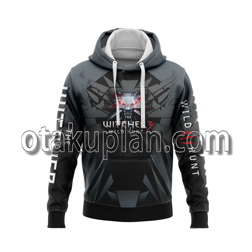 The Witcher 3 Wild Hunt Grey Hoodie