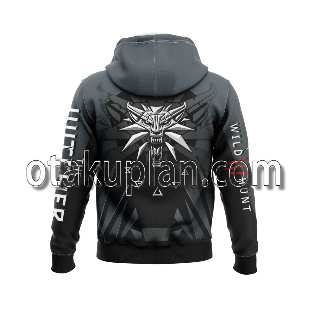 The Witcher 3 Wild Hunt Grey Hoodie