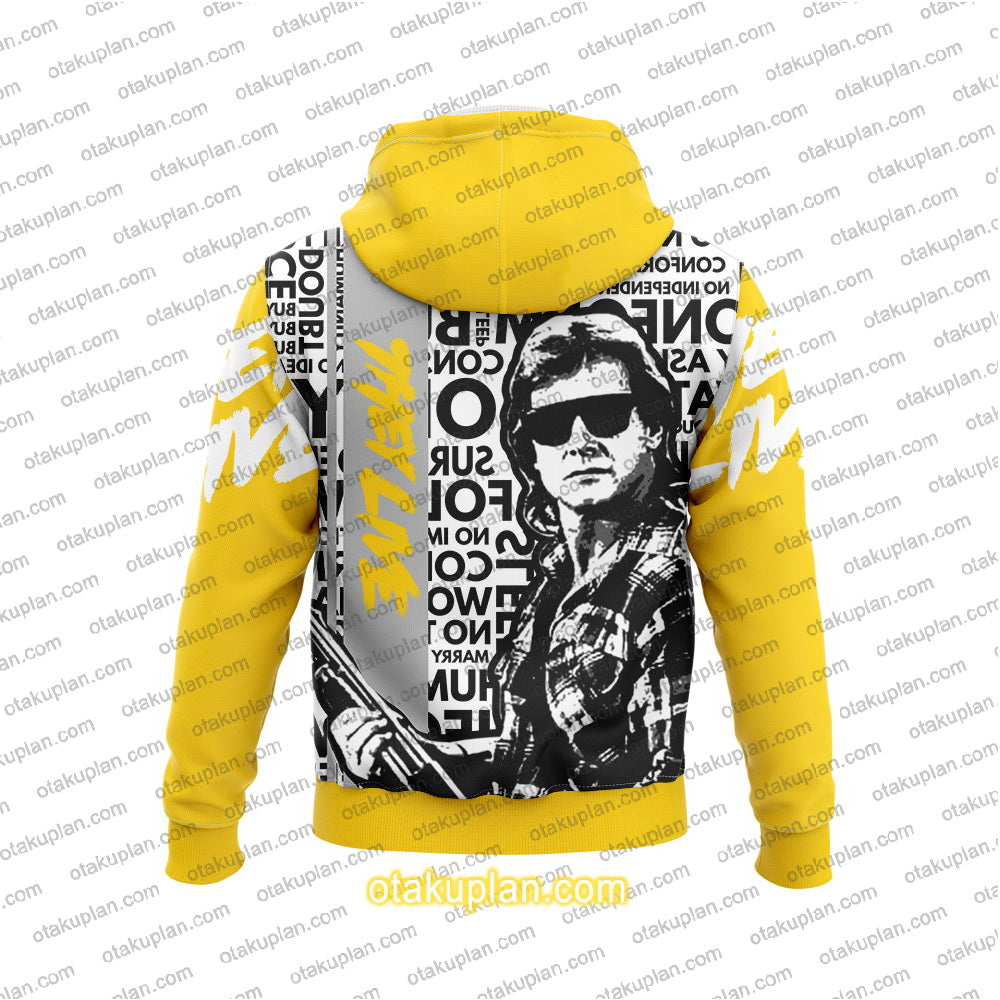 They Live Monogram Poster Hoodie