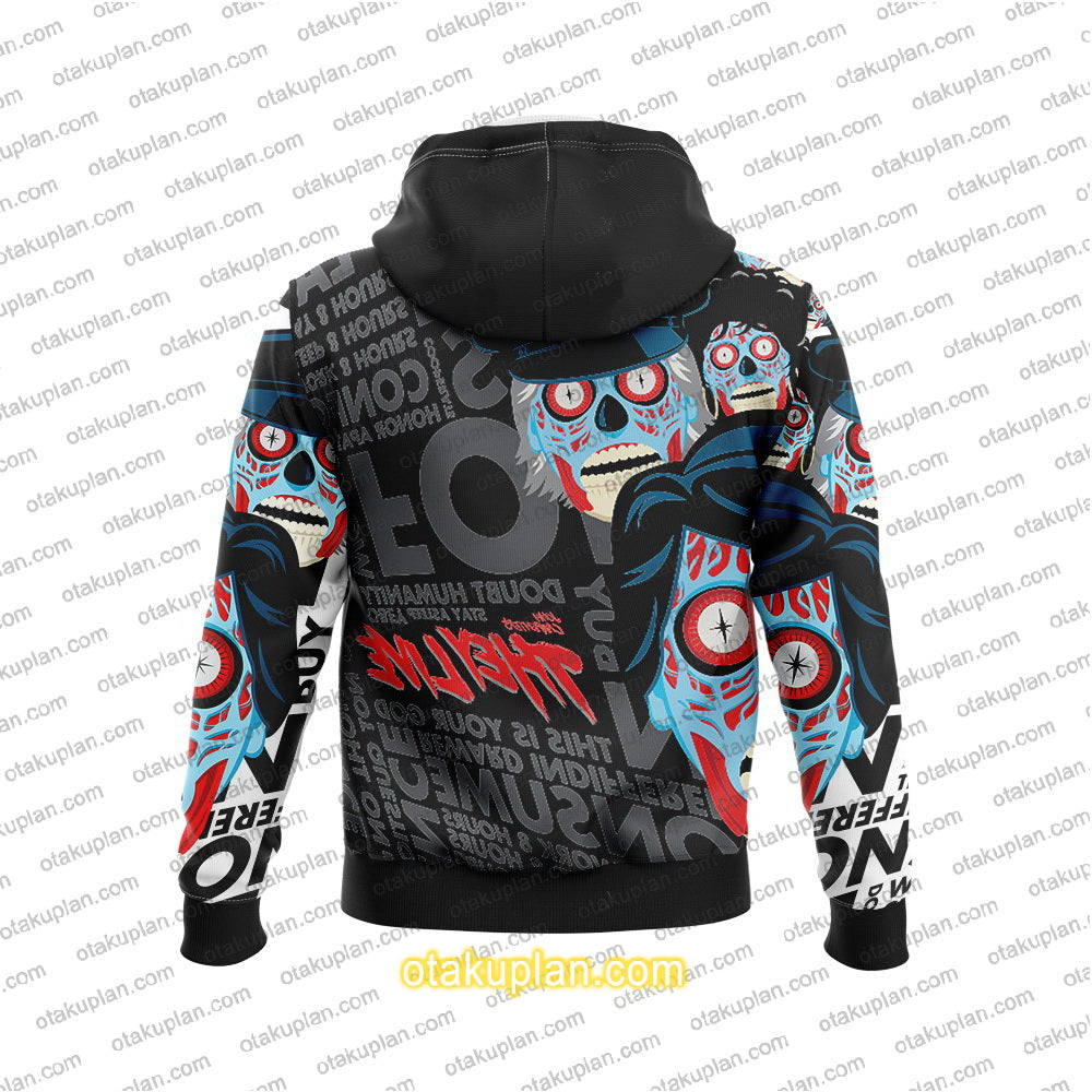 They Live Poster Hoodie