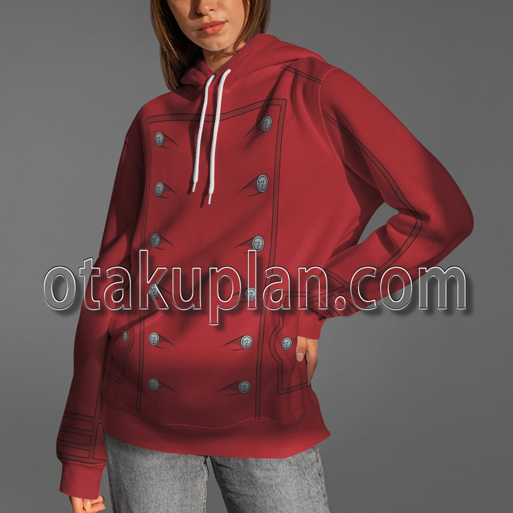 Tokyo Revengers Daiju shiba red coat Cosplay Hoodie