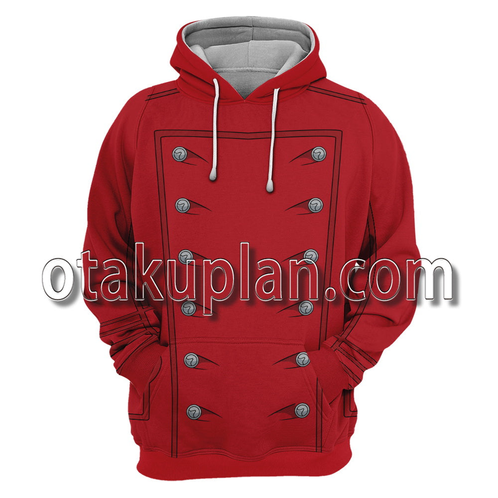 Tokyo Revengers Daiju shiba red coat Cosplay Hoodie