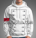 Tokyo Revengers Seishuu Inui white coat Cosplay Hoodie