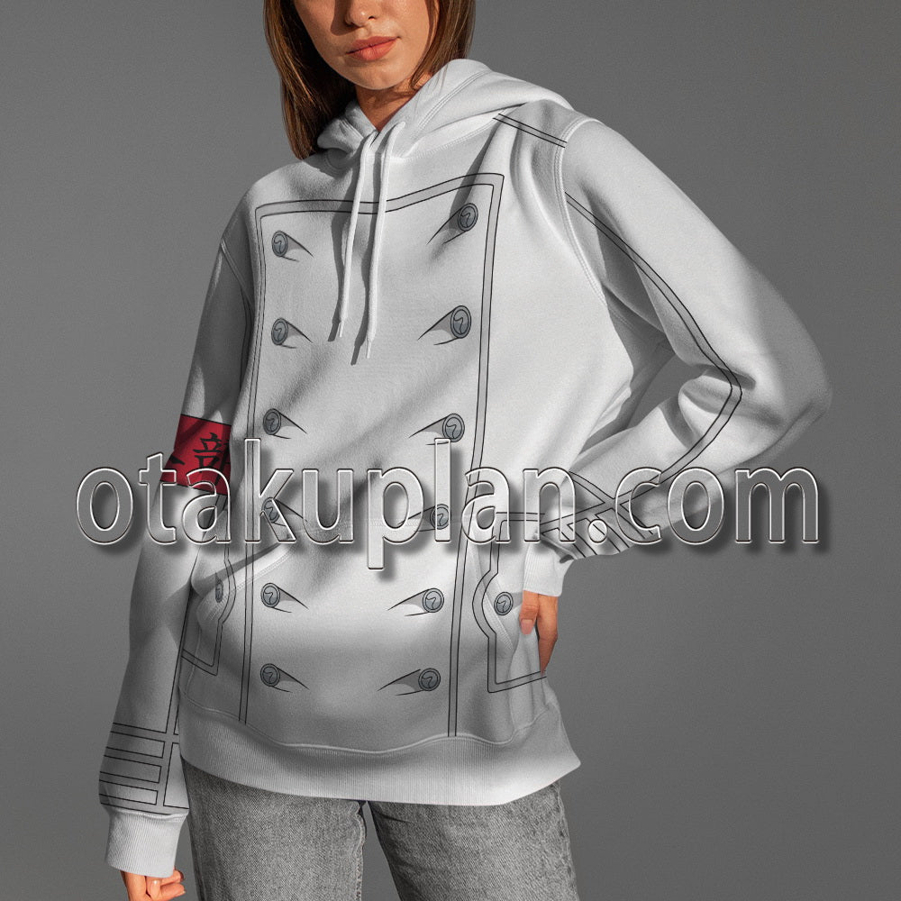Tokyo Revengers Seishuu Inui white coat Cosplay Hoodie