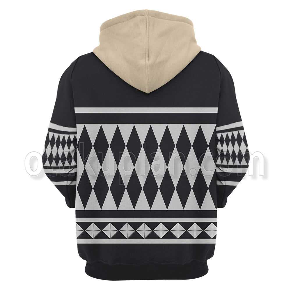 Tokyo Revengers Tenjiku Hen Ryuuguuji Ken Black Square Cosplay Hoodie