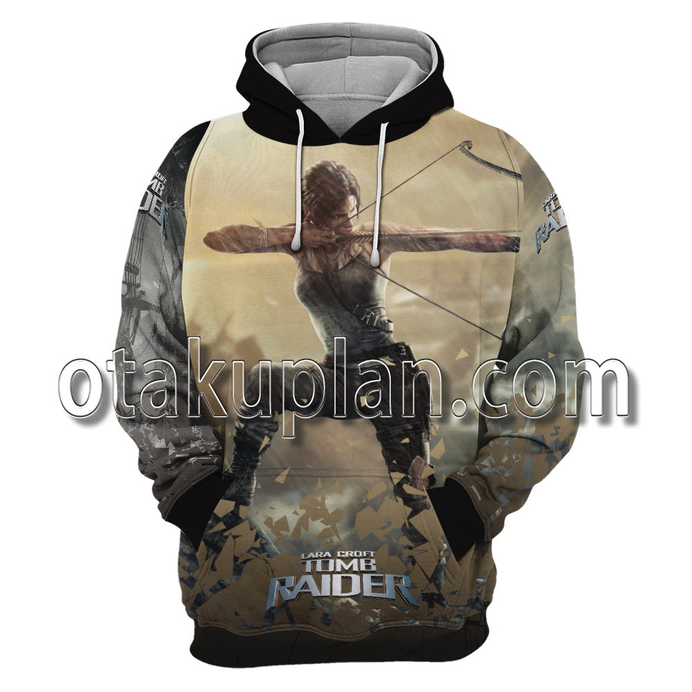 Tomb Raider Lara Croft Cosplay Hoodie