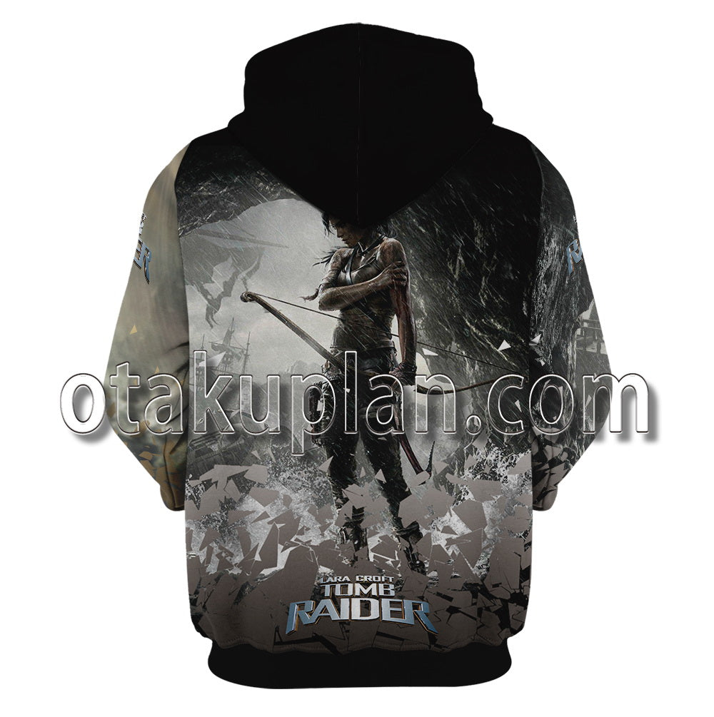 Tomb Raider Lara Croft Cosplay Hoodie