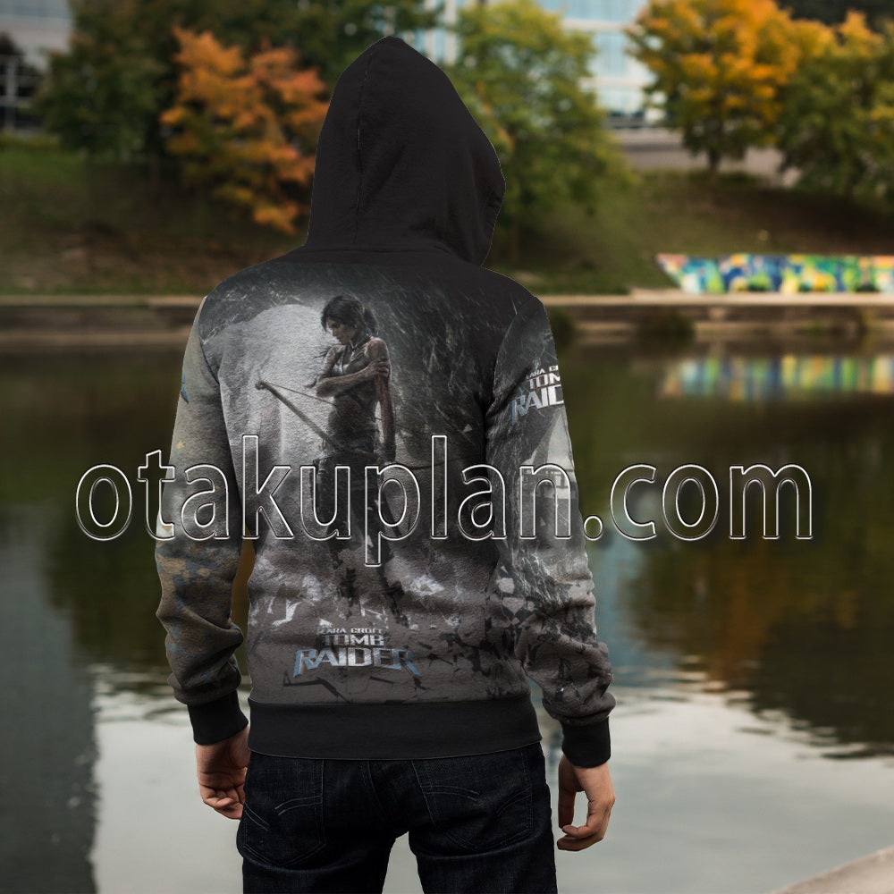 Tomb Raider Lara Croft Cosplay Hoodie
