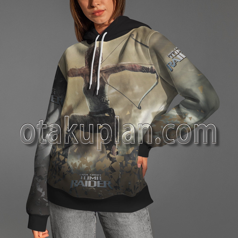 Tomb Raider Lara Croft Cosplay Hoodie