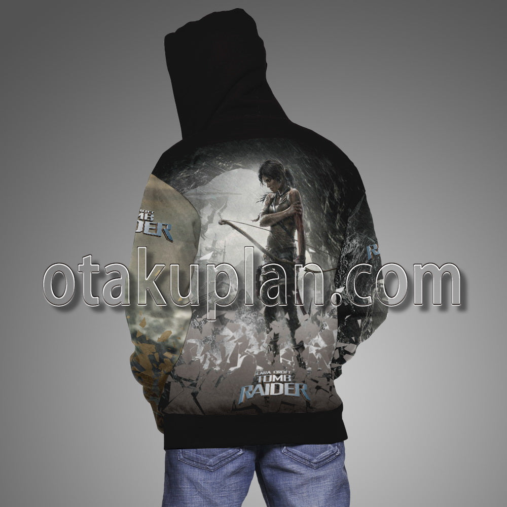 Tomb Raider Lara Croft Cosplay Hoodie