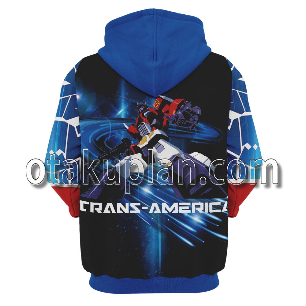 Transformers Optimus Trans-America Hoodie
