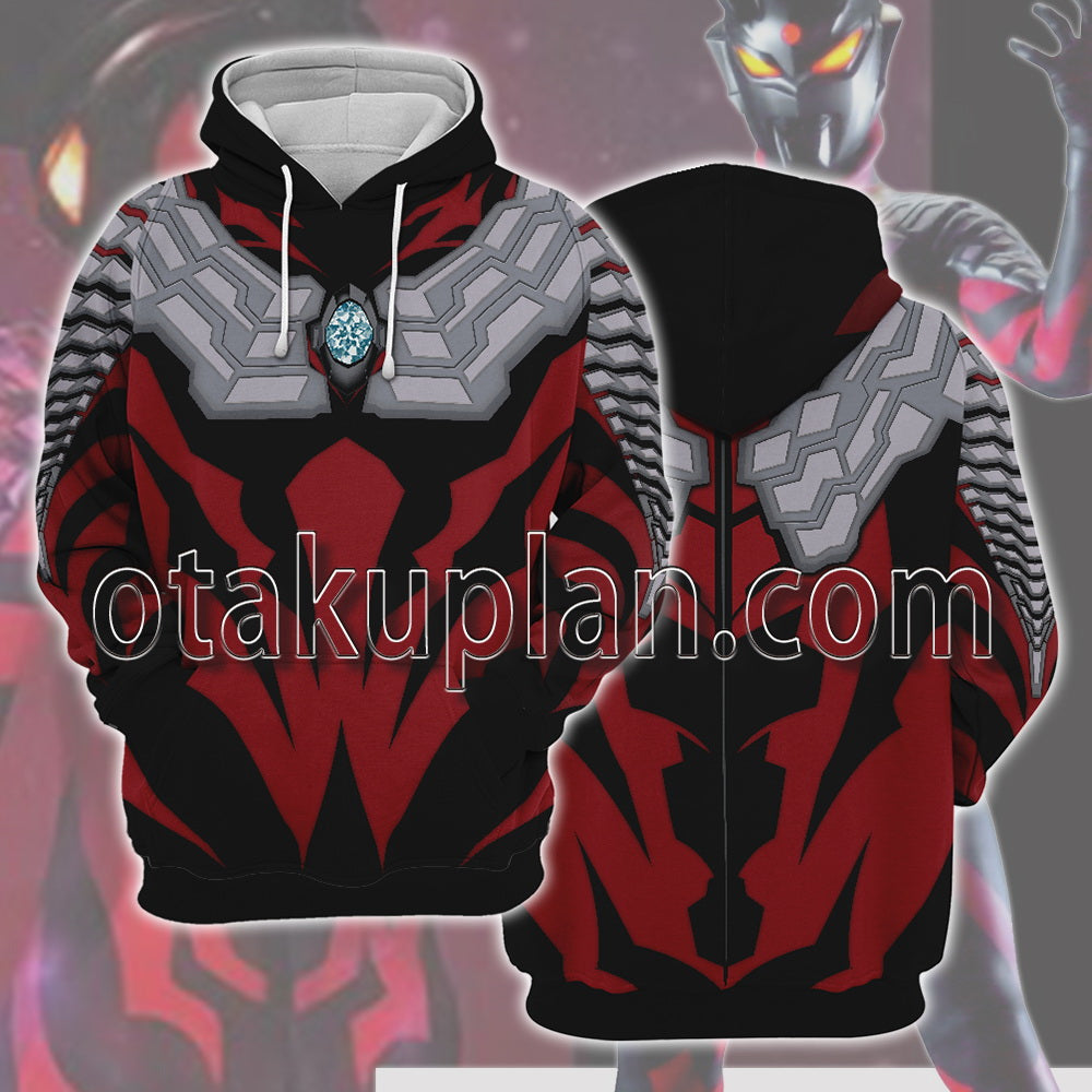 Ultraman dark Zero Cosplay Hoodie