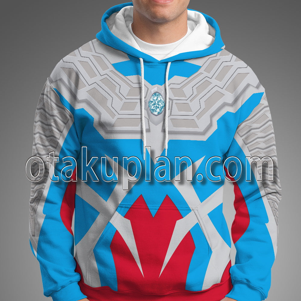 Ultraman Zero Cosplay Hoodie