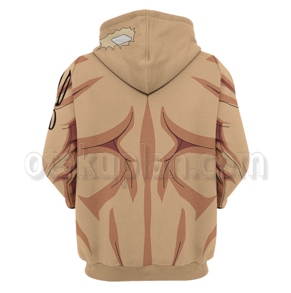 Undead Unluck Andy Muscle Dead End Tattoo Cosplay Hoodie