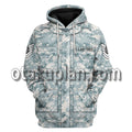 Us Airforce Airman Battle Uniform T-Shirt / Hoodie