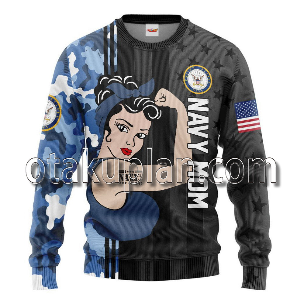 Us Navy Mom T-Shirt / Hoodie