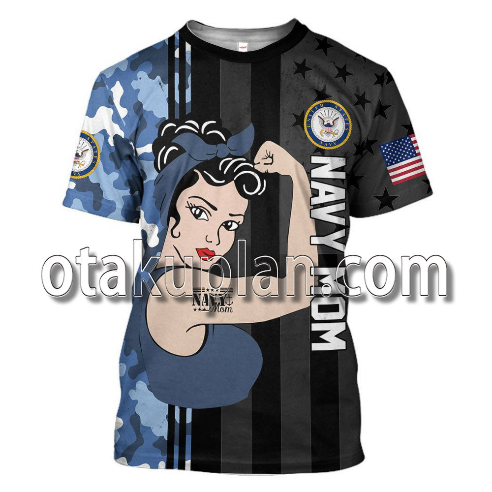 Us Navy Mom T-Shirt / Hoodie
