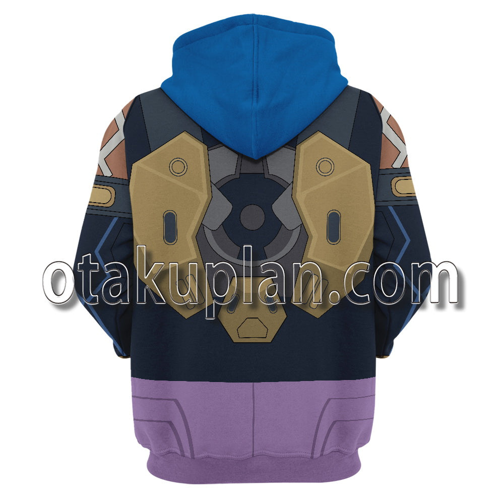 Valorant Neon Cosplay Hoodie