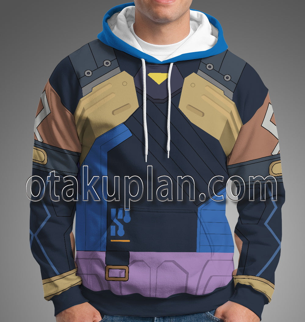 Valorant Neon Cosplay Hoodie
