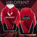 Valorant Red Hoodie
