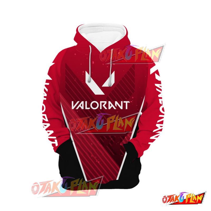 Valorant Red Hoodie