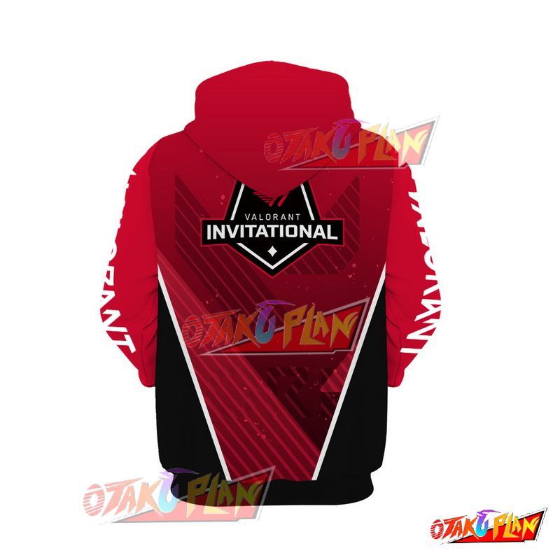 Valorant Red Hoodie