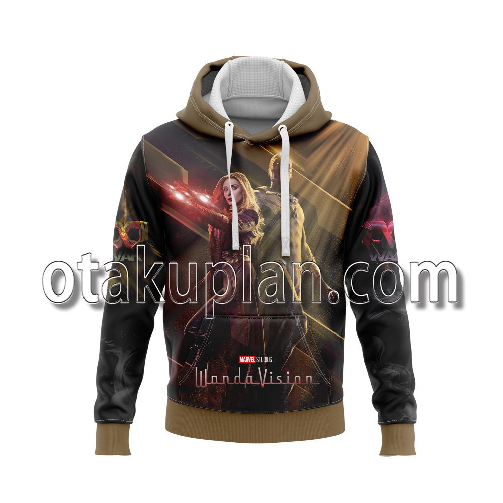 Wandavision Character Wallpaper Hoodie