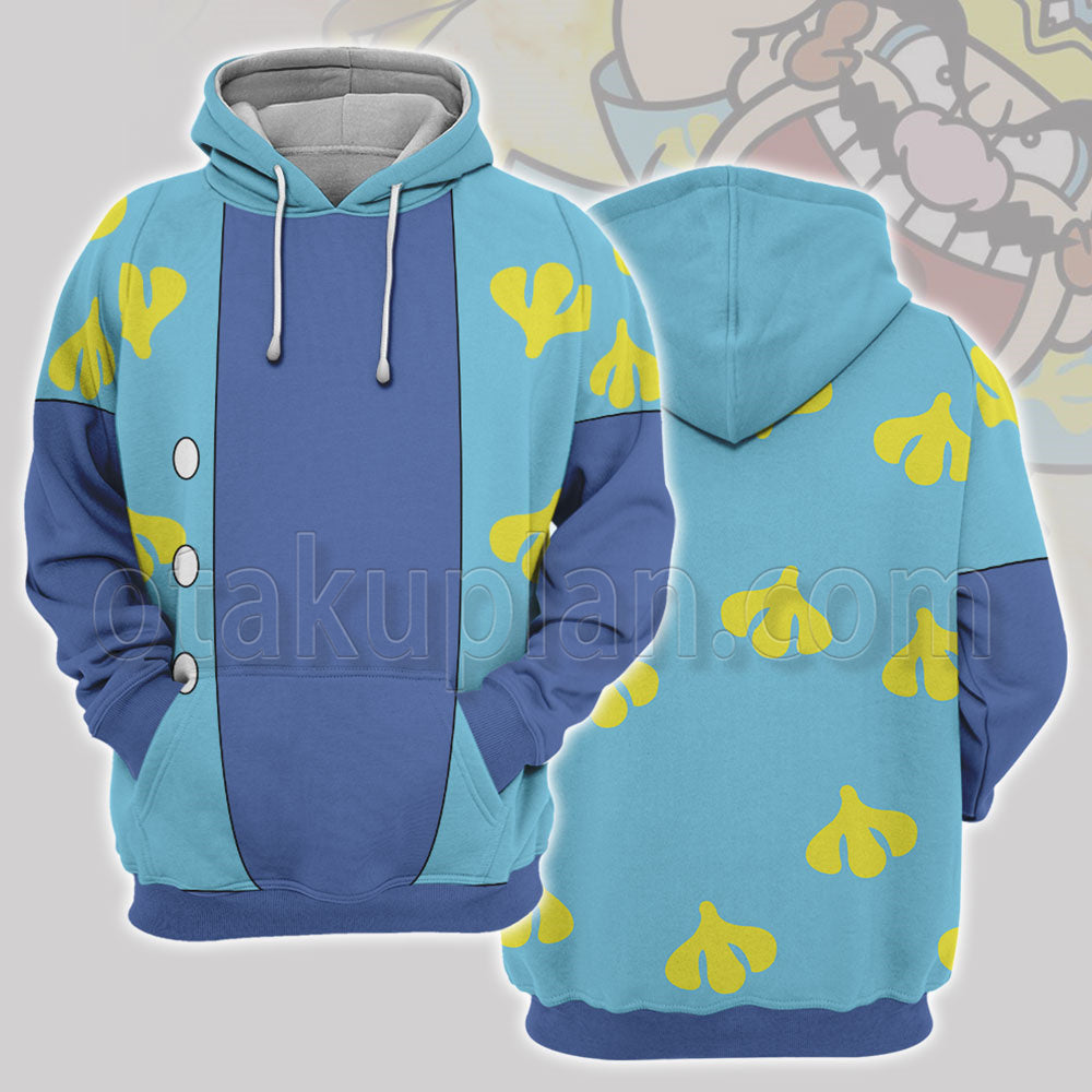 Warioware Gold Wario Coat Cosplay Hoodie
