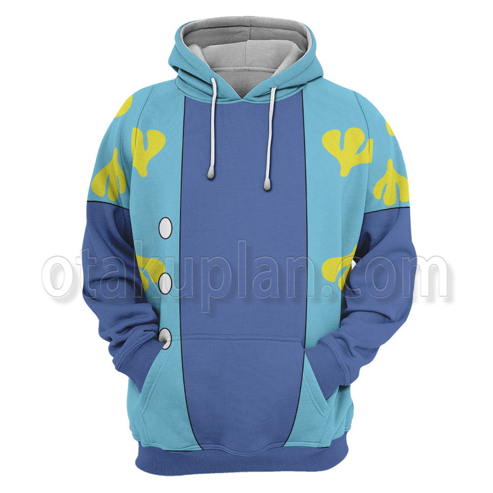 Warioware Gold Wario Coat Cosplay Hoodie