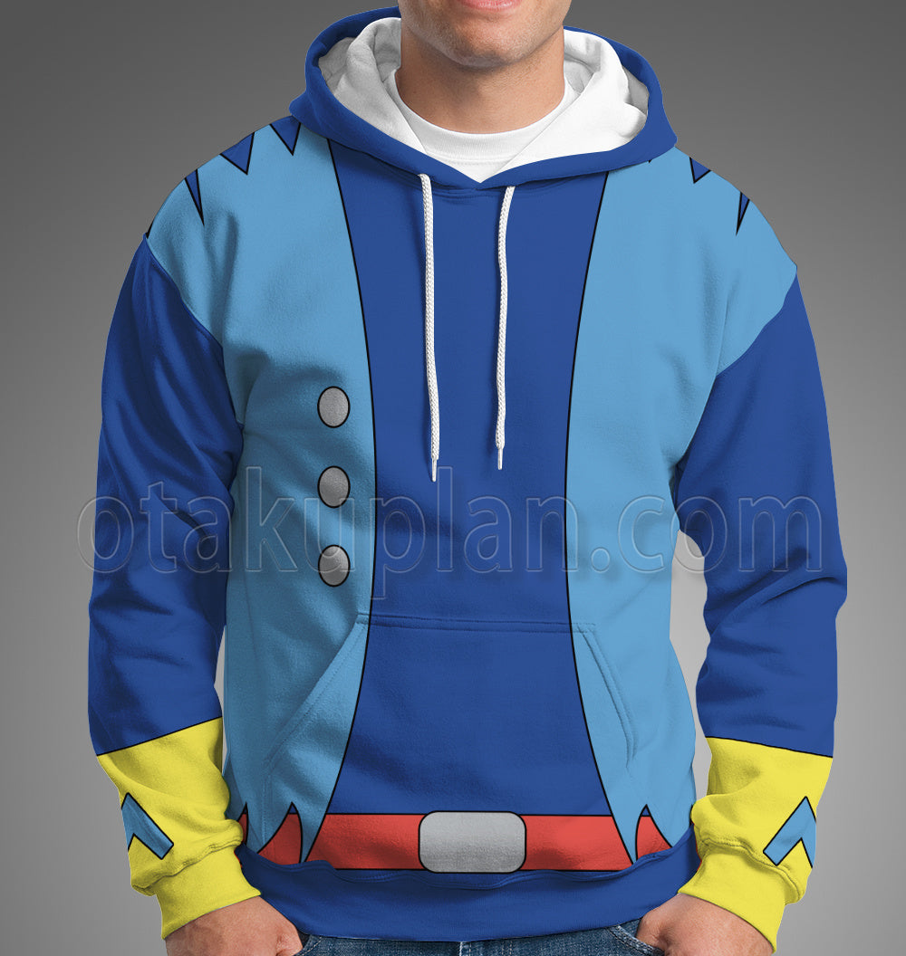 Warioware Gold Wario Cosplay Hoodie