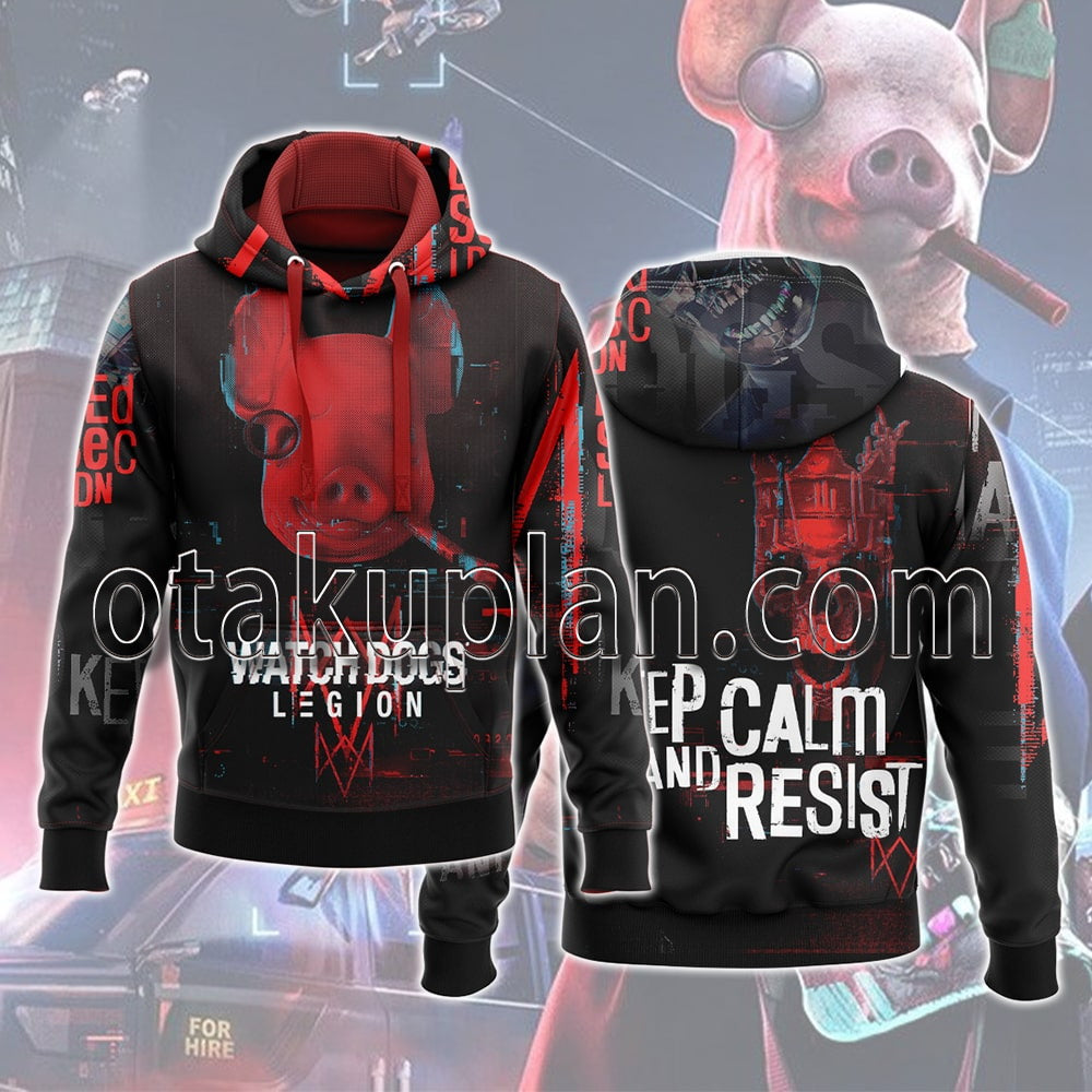 Watch Dogs Legion Phone Hoodie