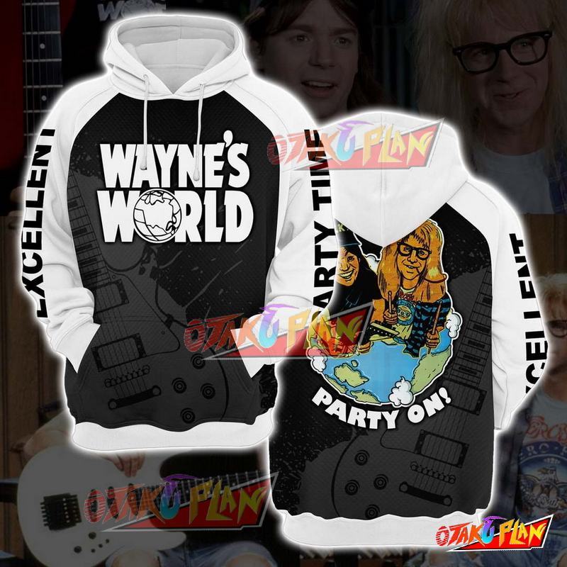 Wayne s World Pullover Hoodie