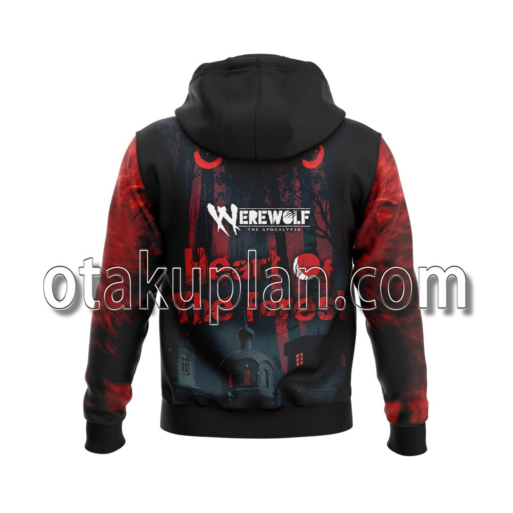 Werewolf The Apocalypse Earthblood Poster Hoodie