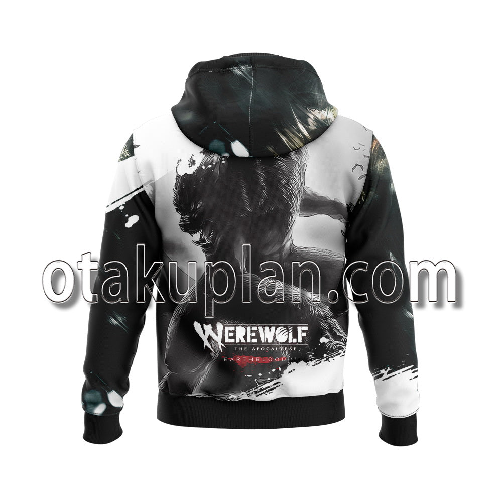 Werewolf The Apocalypse Earthblood Wallpaper Hoodie
