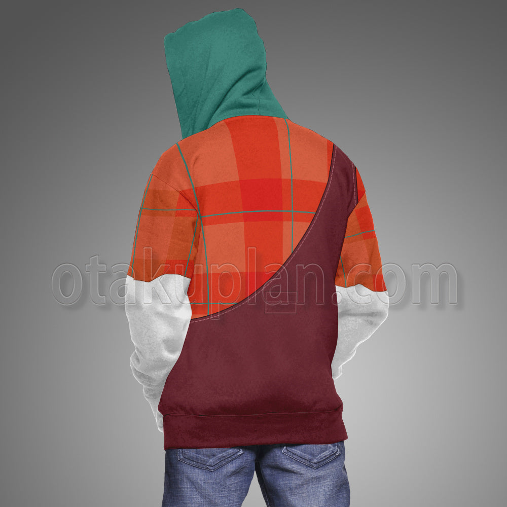 Wreck-It Ralph Movie Costume Cosplay Hoodie