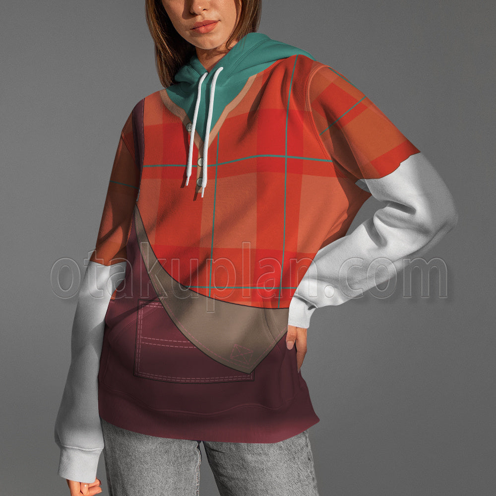 Wreck-It Ralph Movie Costume Cosplay Hoodie