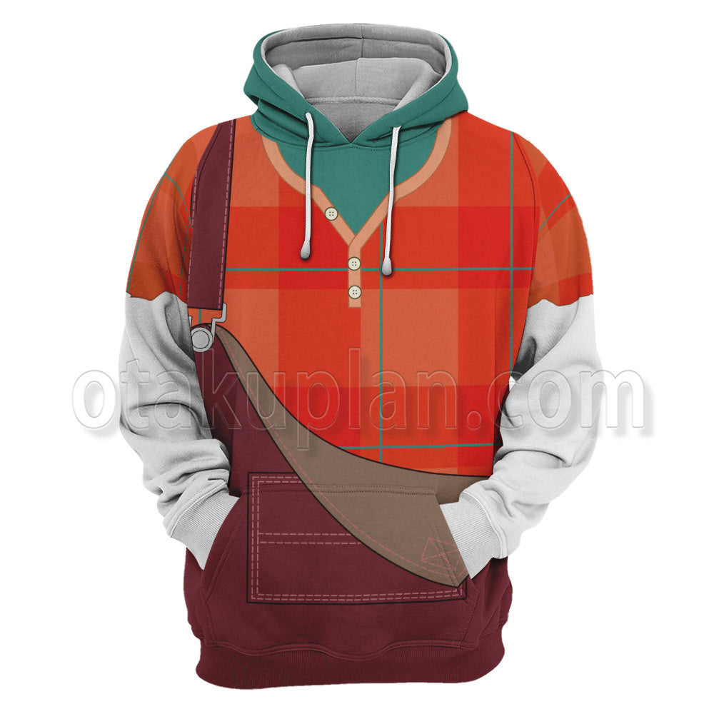 Wreck-It Ralph Movie Costume Cosplay Hoodie