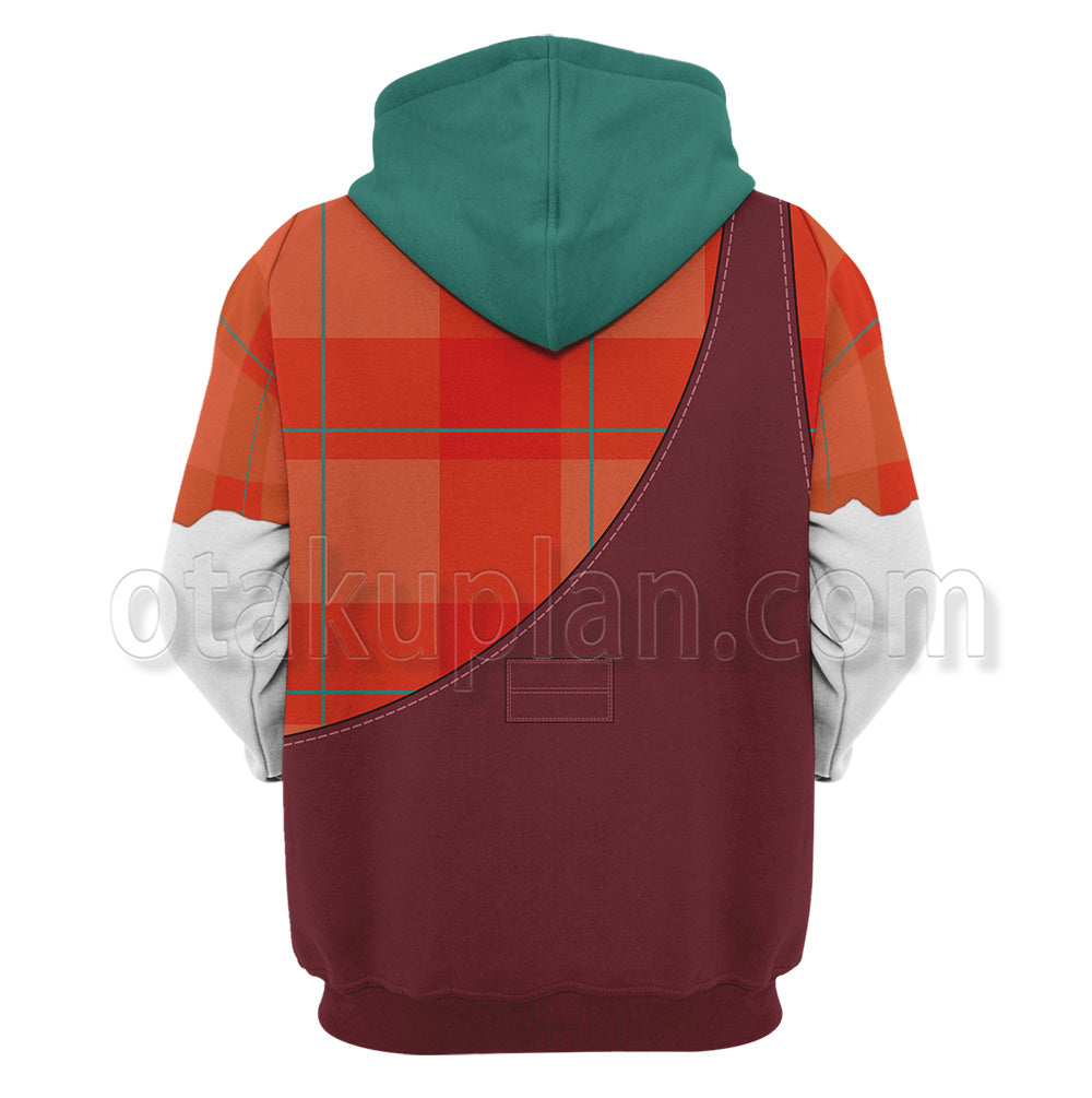 Wreck-It Ralph Movie Costume Cosplay Hoodie