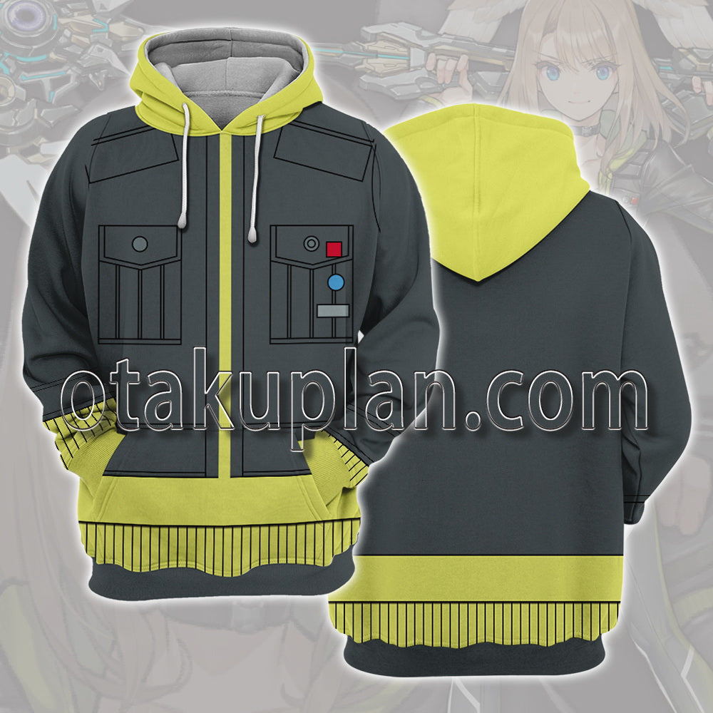 Xenoblade Chronicles 3 Eunie Headwear Wings Hoodie