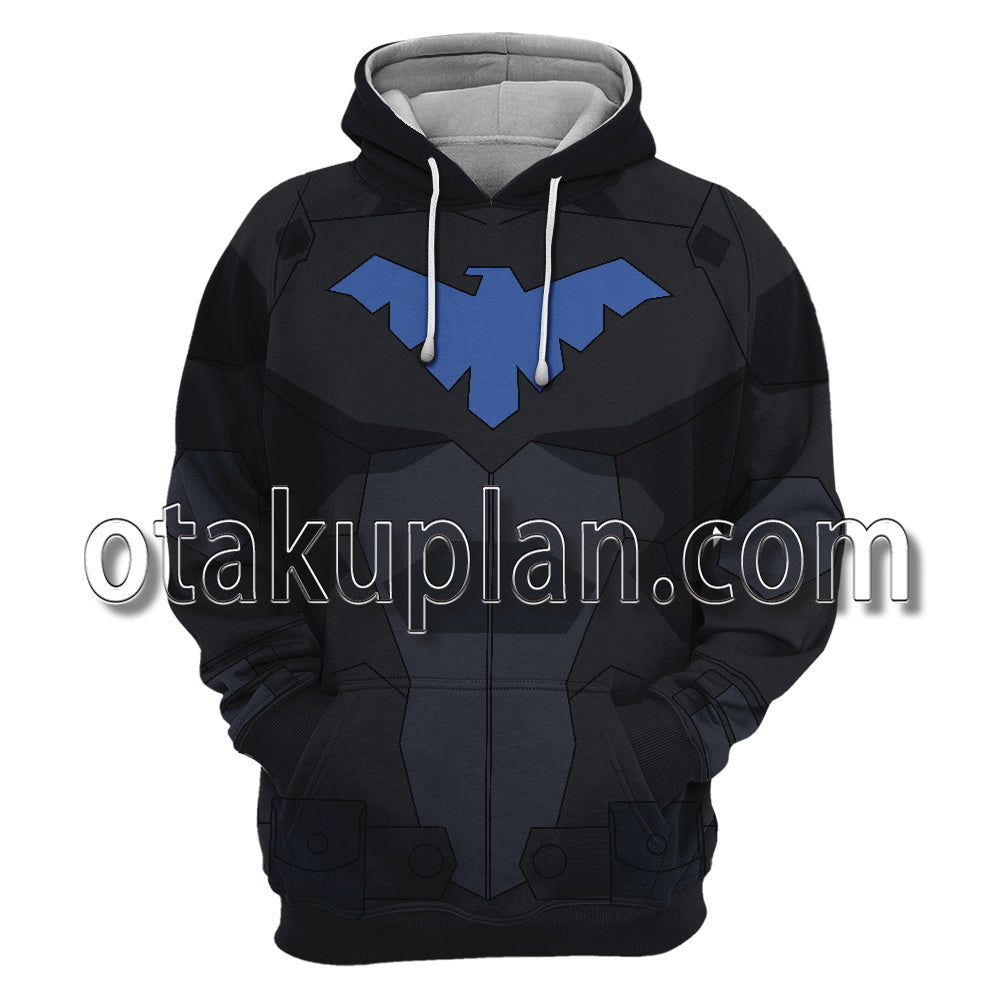 Young Justice Nightwing Cosplay Hoodie