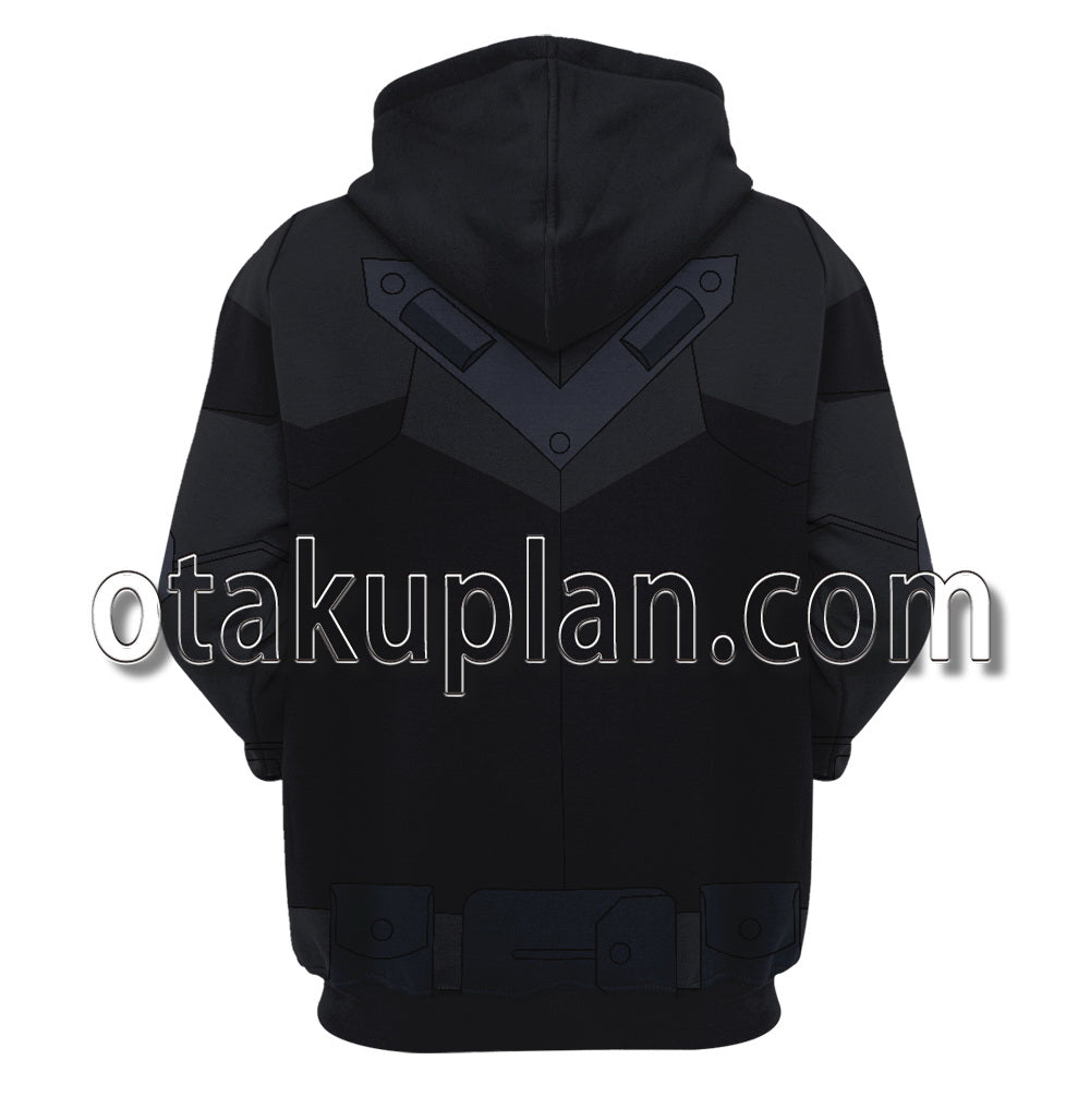 Young Justice Nightwing Cosplay Hoodie