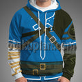 Zelda Tears of the Kingdom Link Armor Costume Cosplay Hoodie